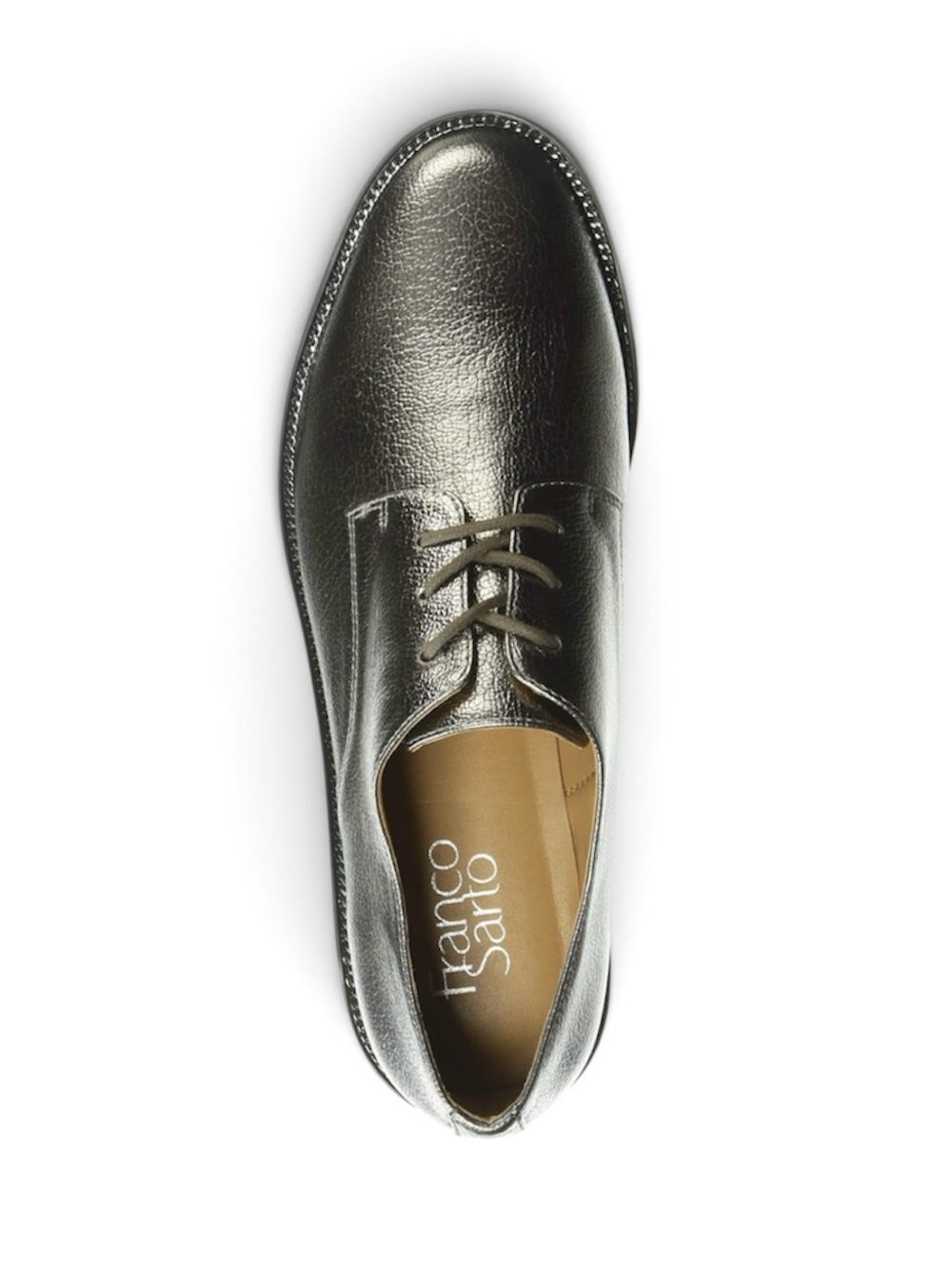 Franco Sarto “Conroe” Lug Sole Oxford Shoe in Pewter Women’s Sz 9M